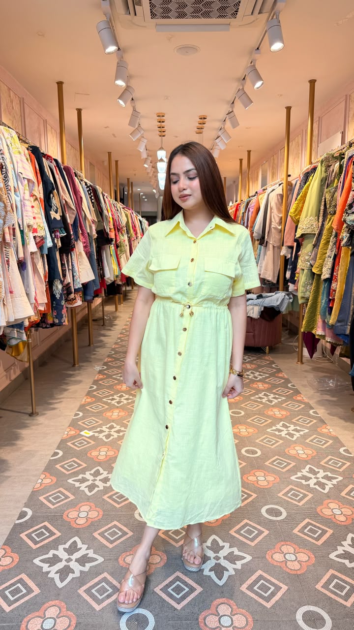 Utility Shirt Dress