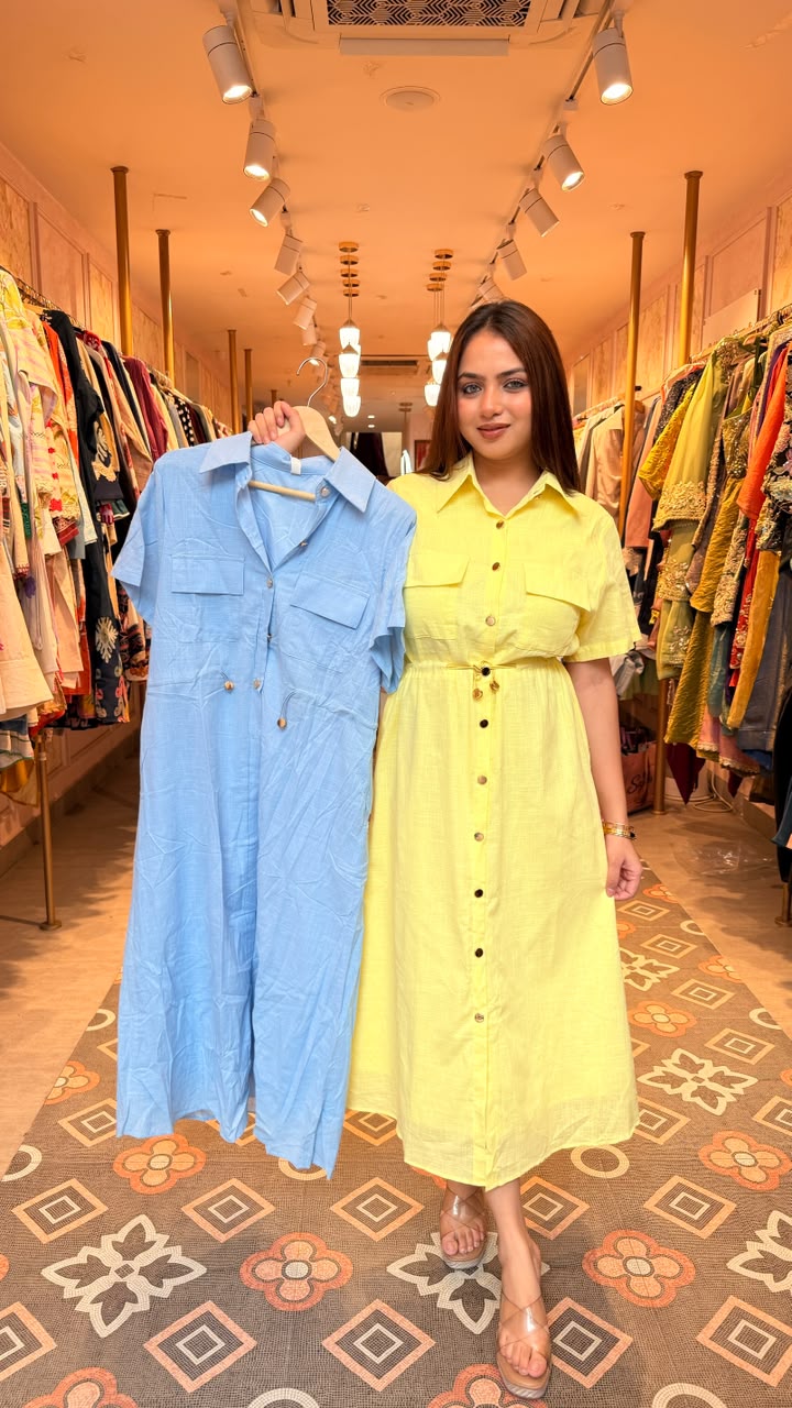 Utility Shirt Dress