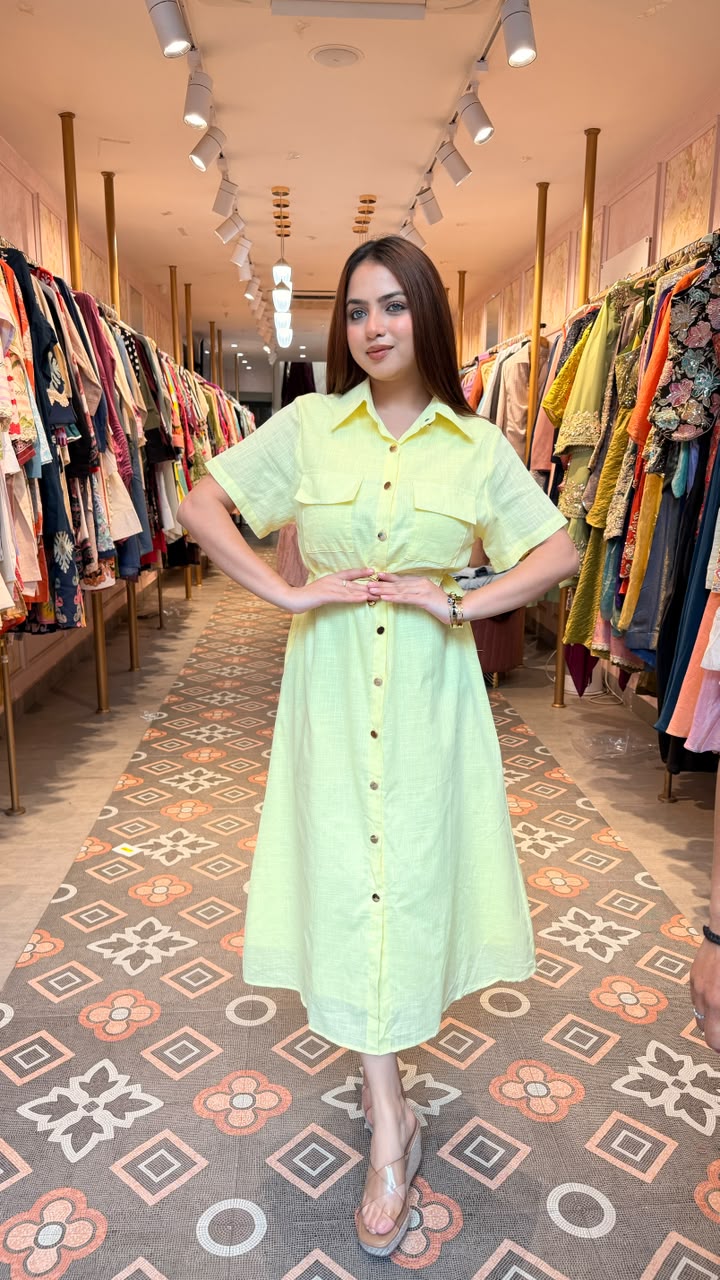 Utility Shirt Dress
