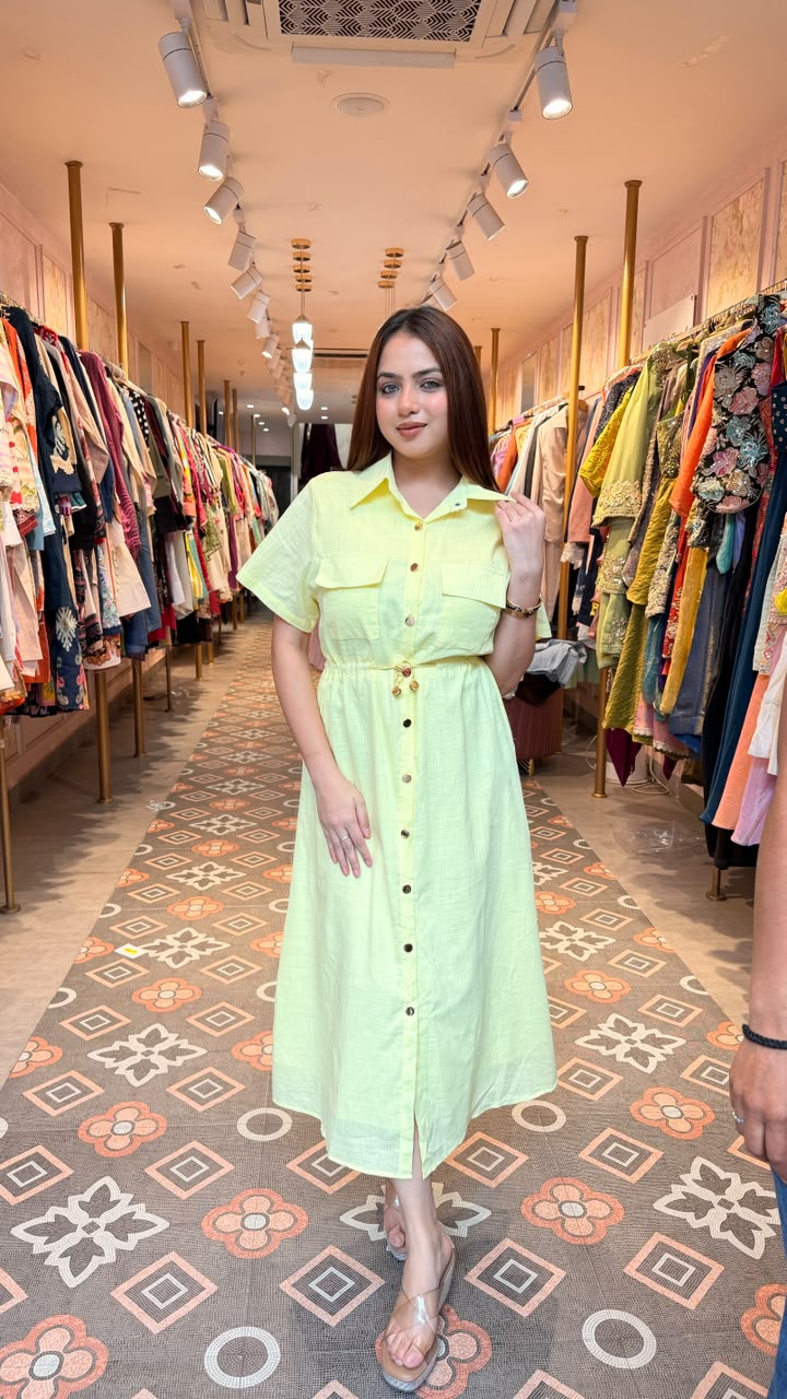 Utility Shirt Dress