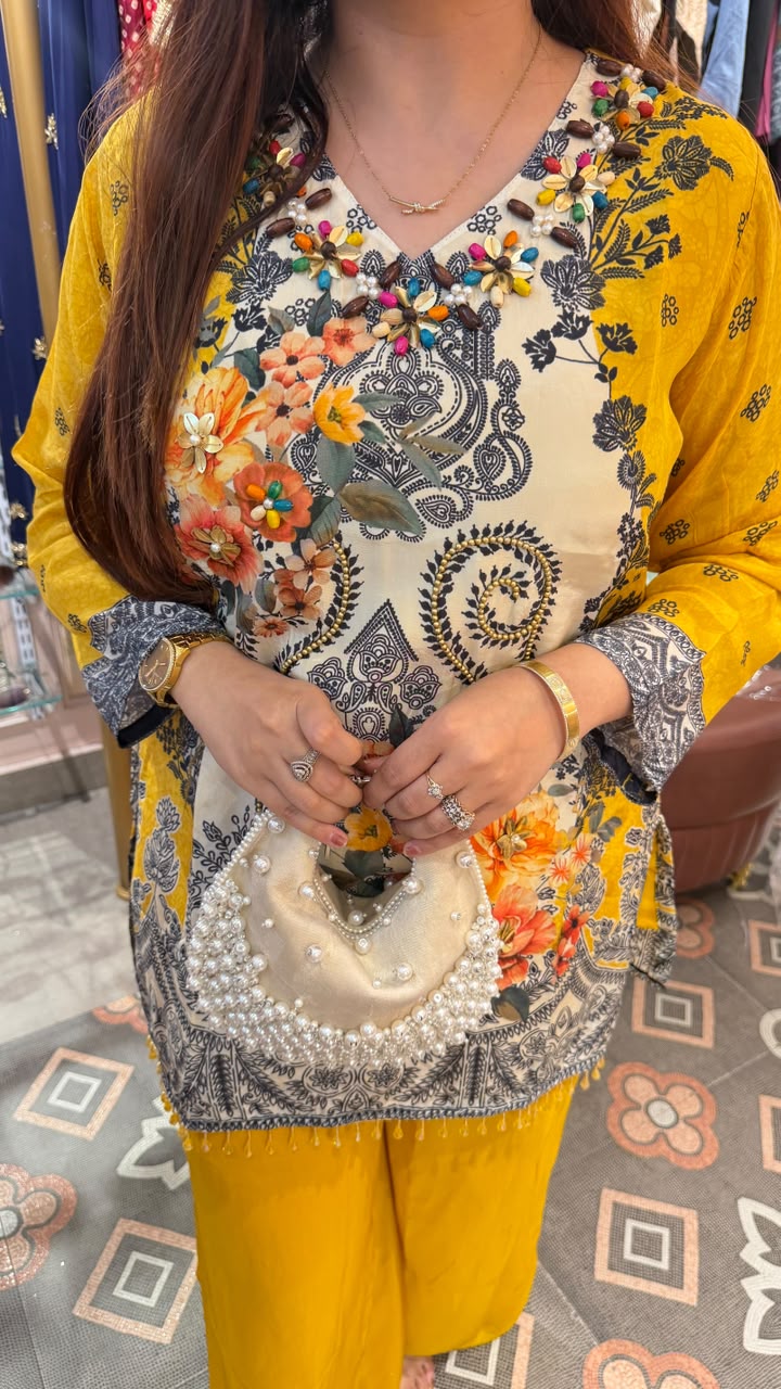 Pakistani Printed Co-ord Set