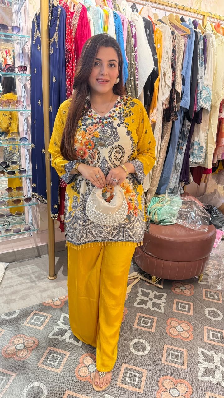 Pakistani Printed Co-ord Set