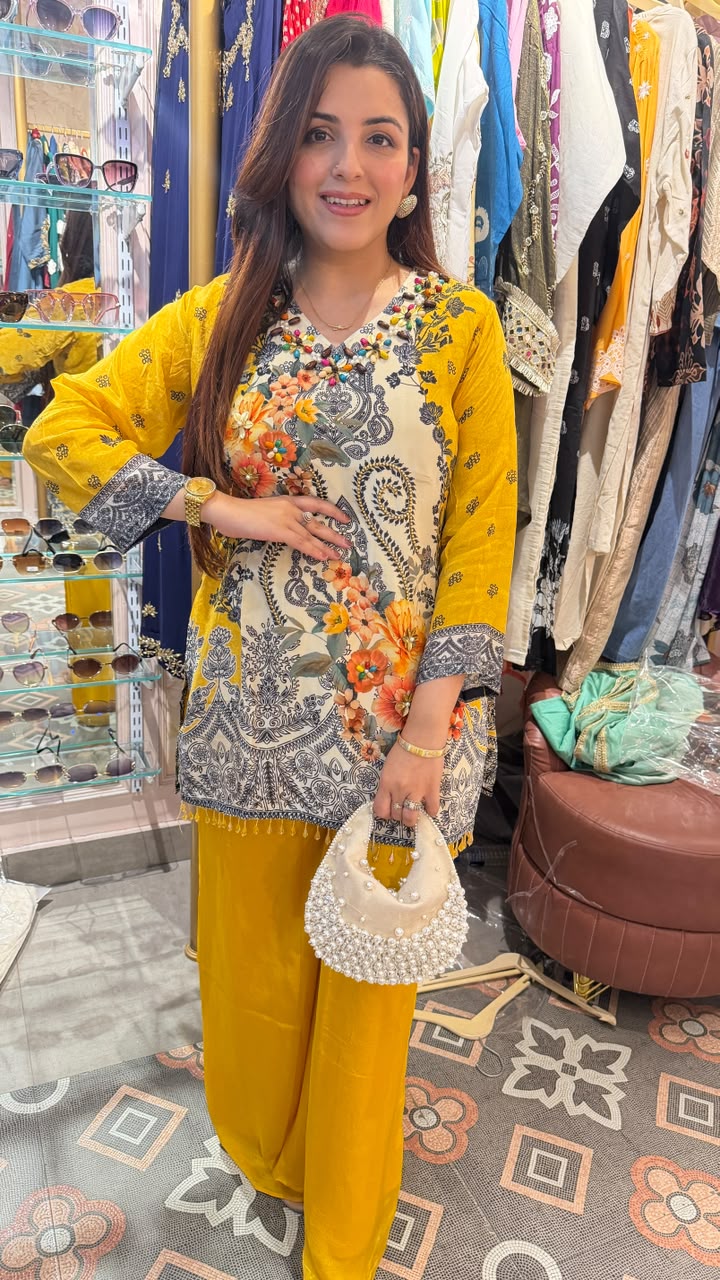 Pakistani Printed Co-ord Set