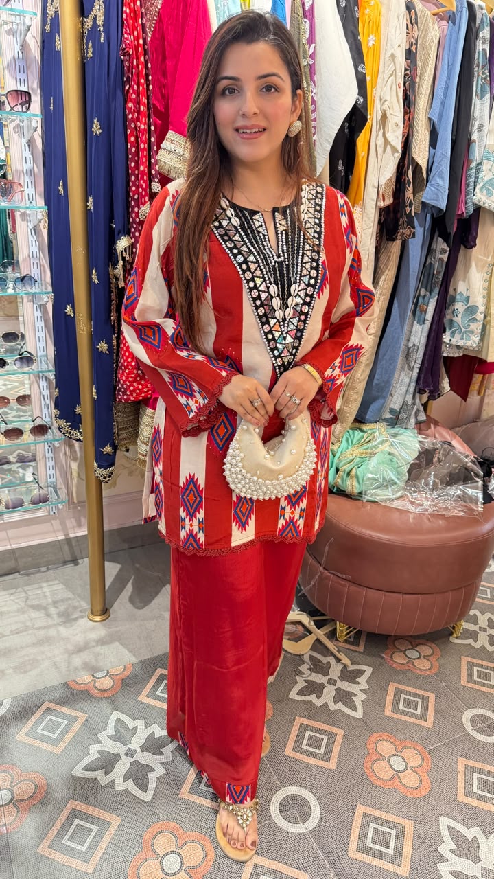 Boho Tribal Co-ord Set