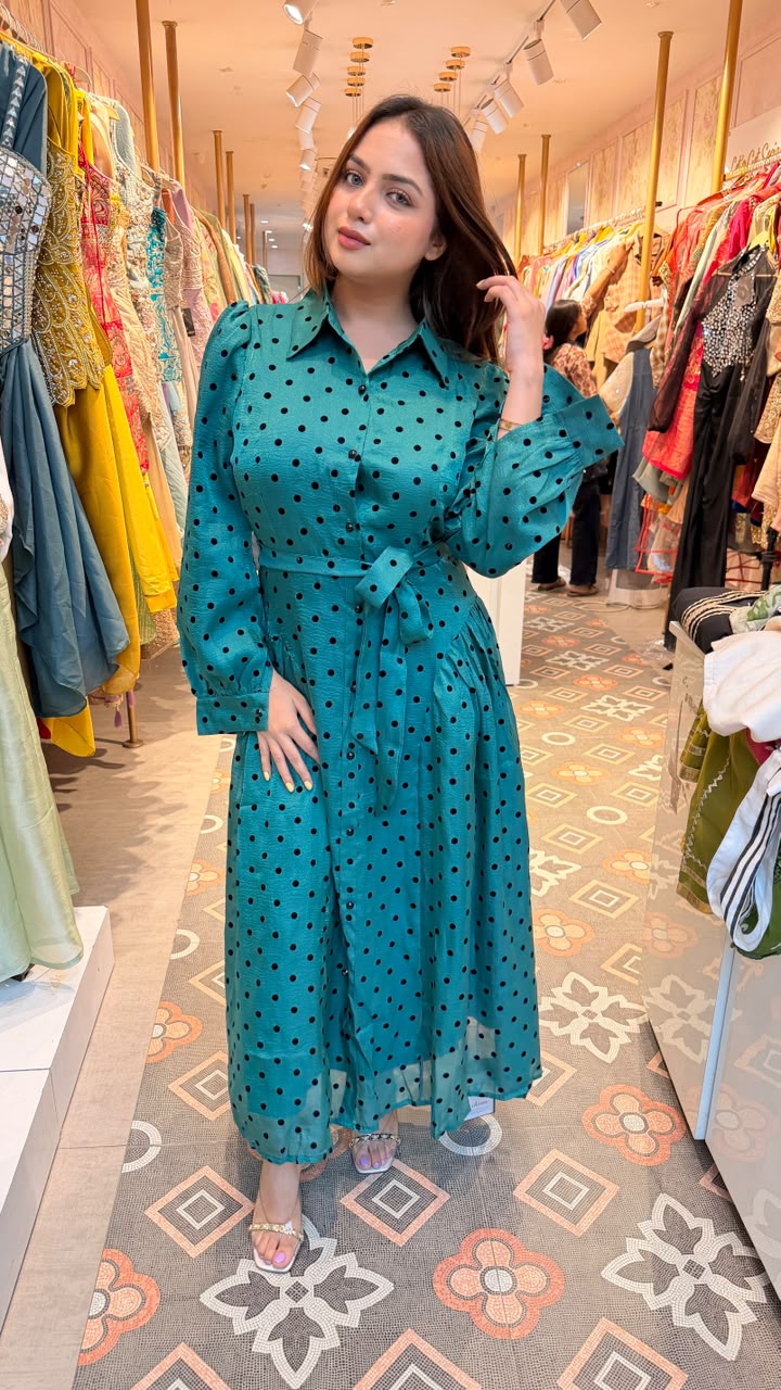 Belted Midi Dress