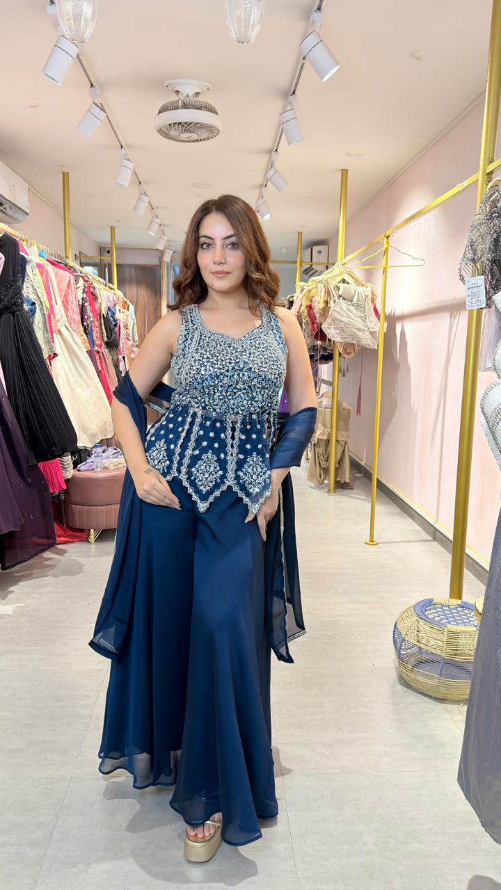 Royal Embroidered Anarkali Suit