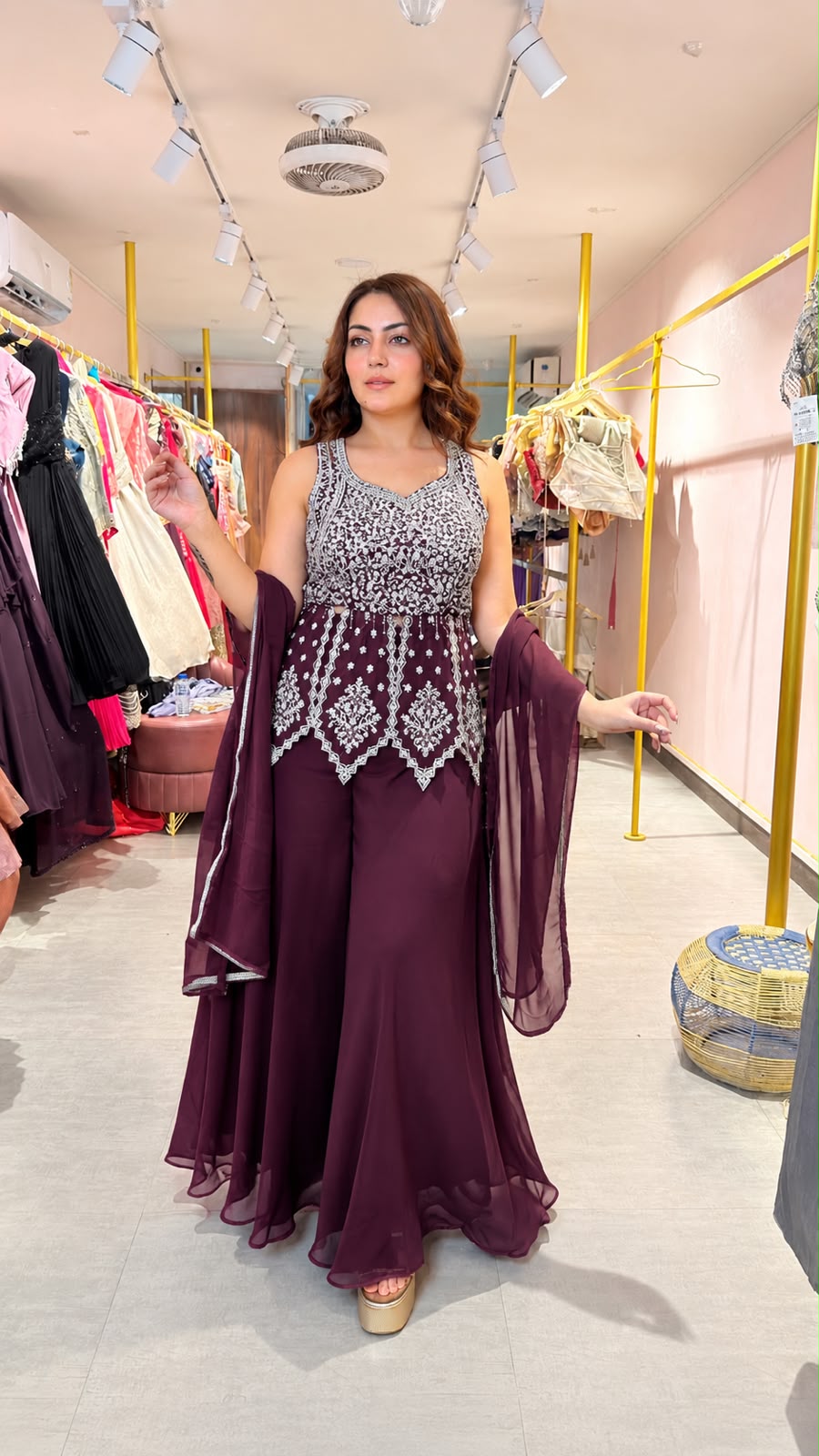 Royal Embroidered Anarkali Suit