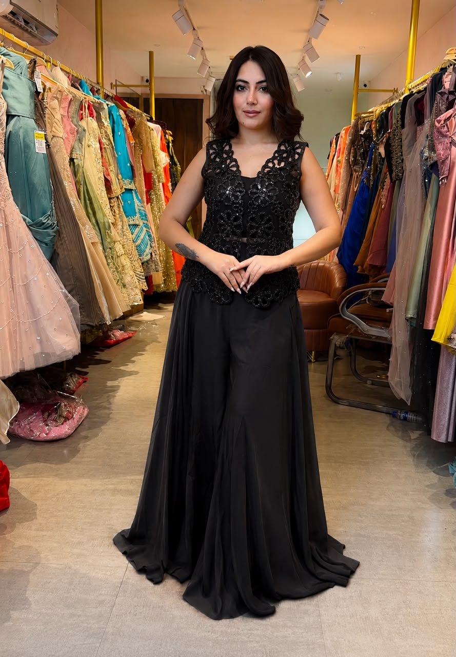 Indo-Western Anarkali Suit