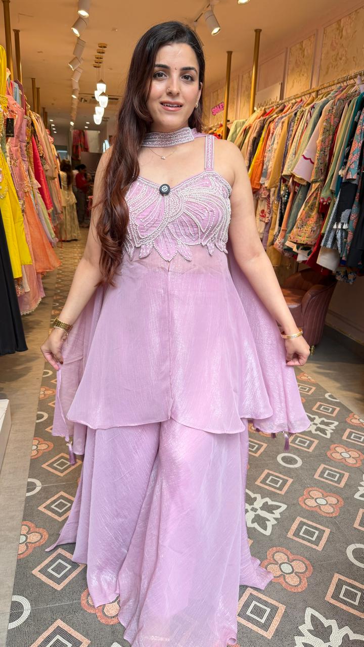Embellished Indo-Western Lehenga