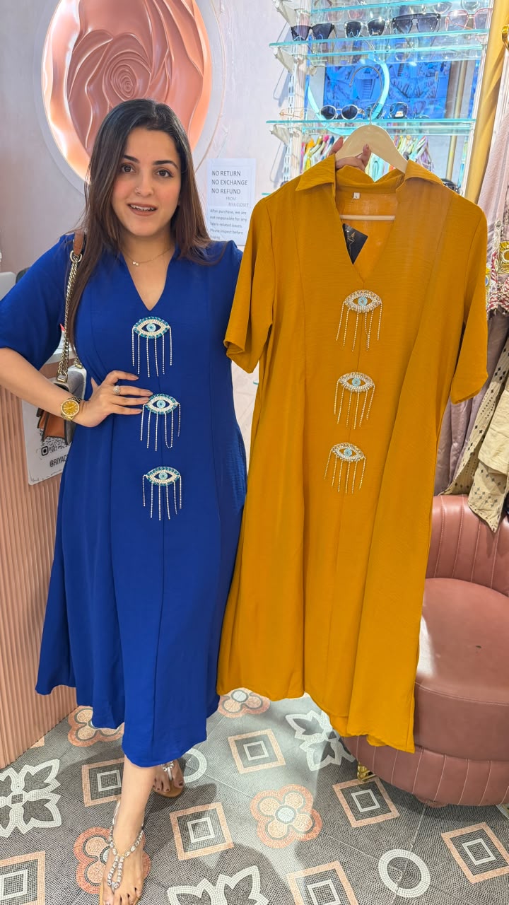 Contemporary Indo-Western Embellished A-Line top
