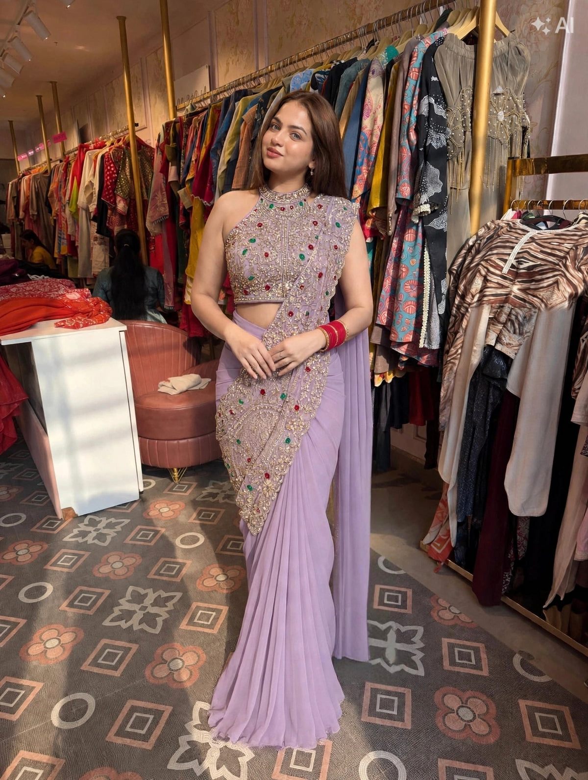 Designer Pre-Draped / Drape Saree