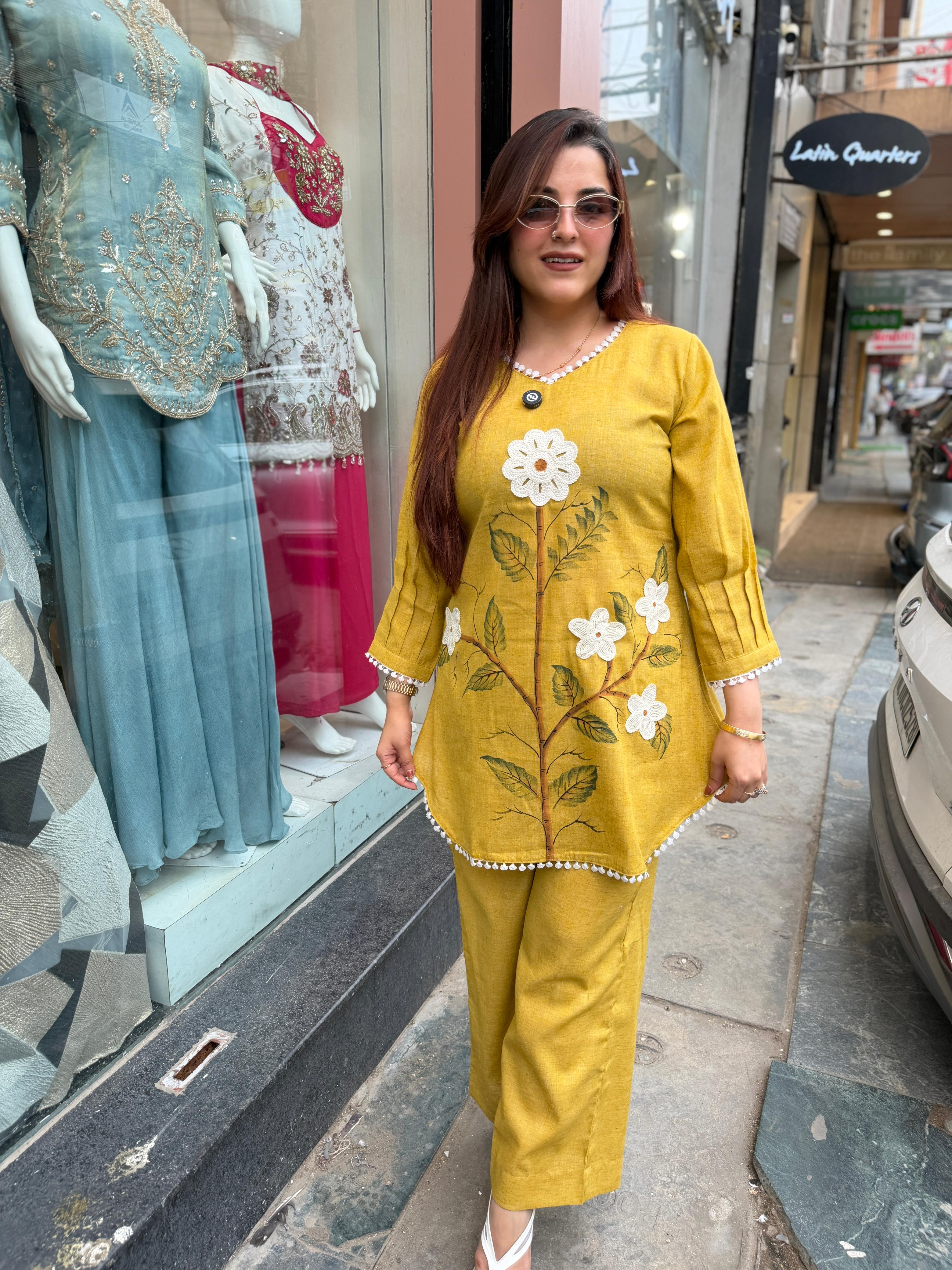 Mustard Blossom Co-Ord Set