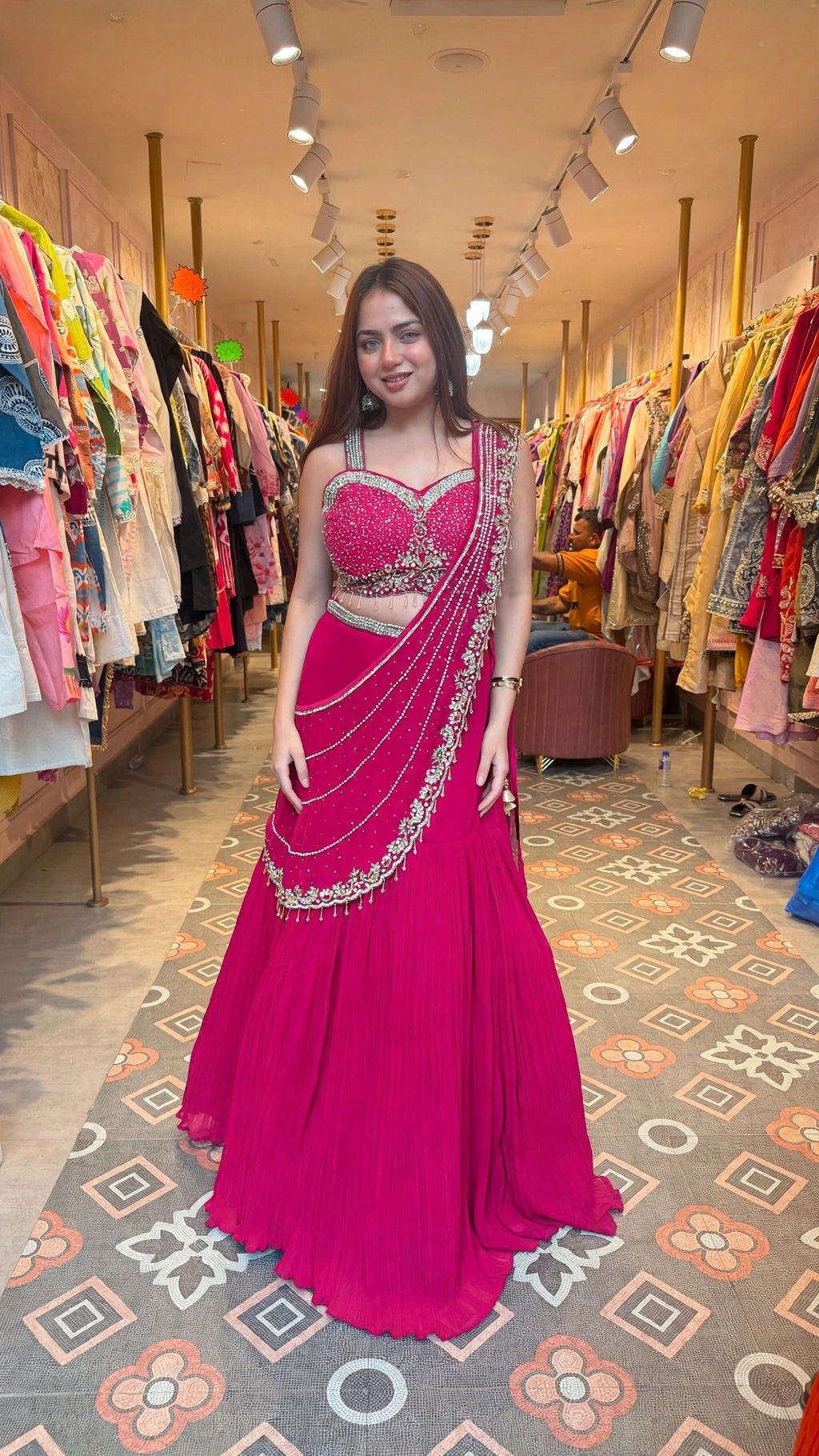 Designer Lehenga Saree