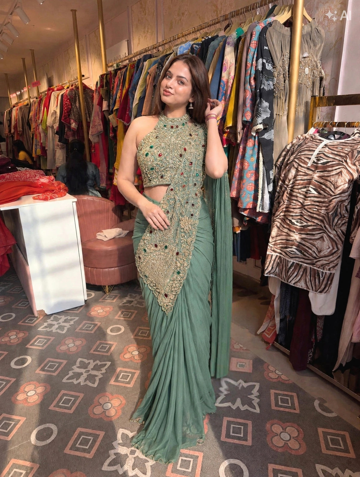 Designer Pre-Draped / Drape Saree