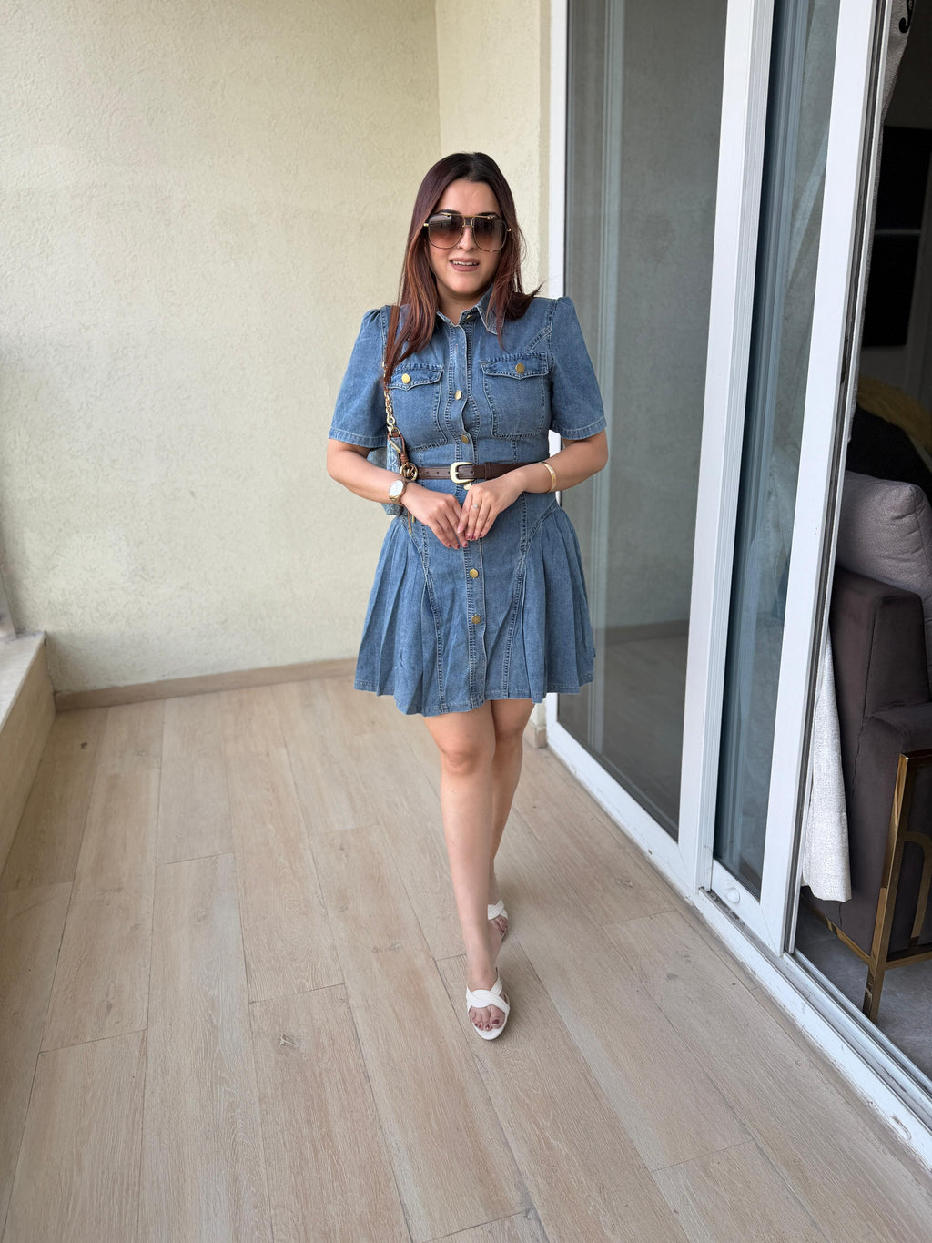 Zeny Chic Denim Dress