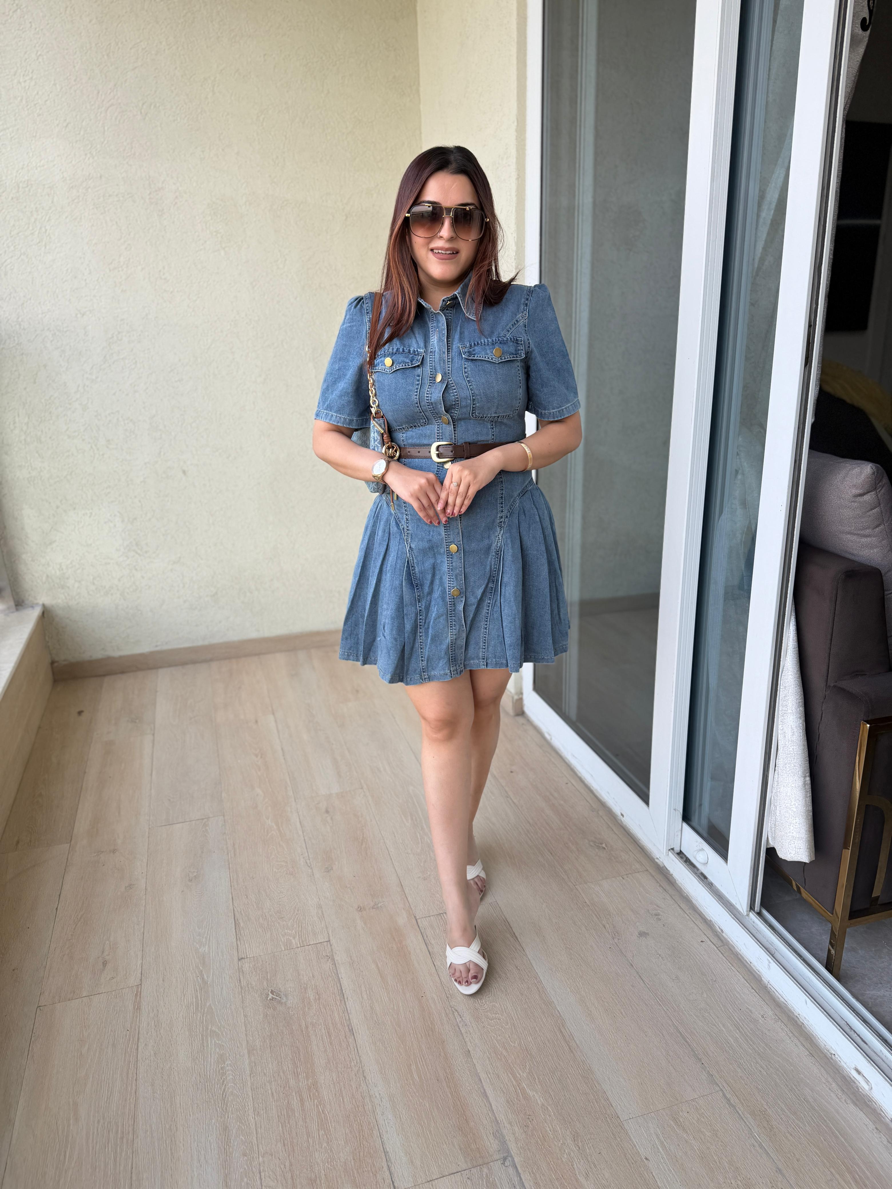Zeny Chic Denim Dress