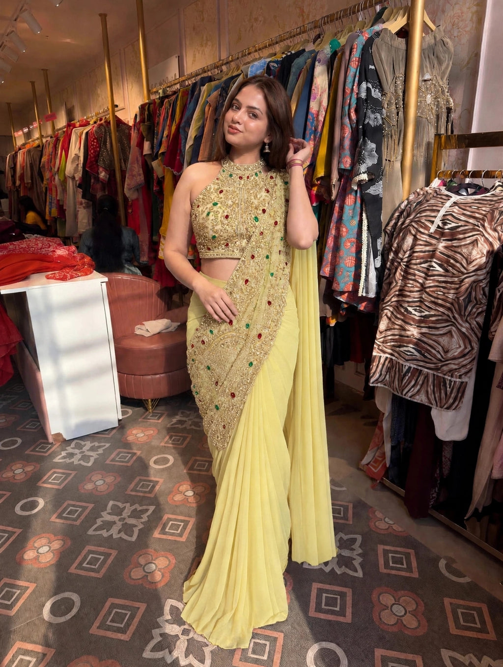 Designer Pre-Draped / Drape Saree