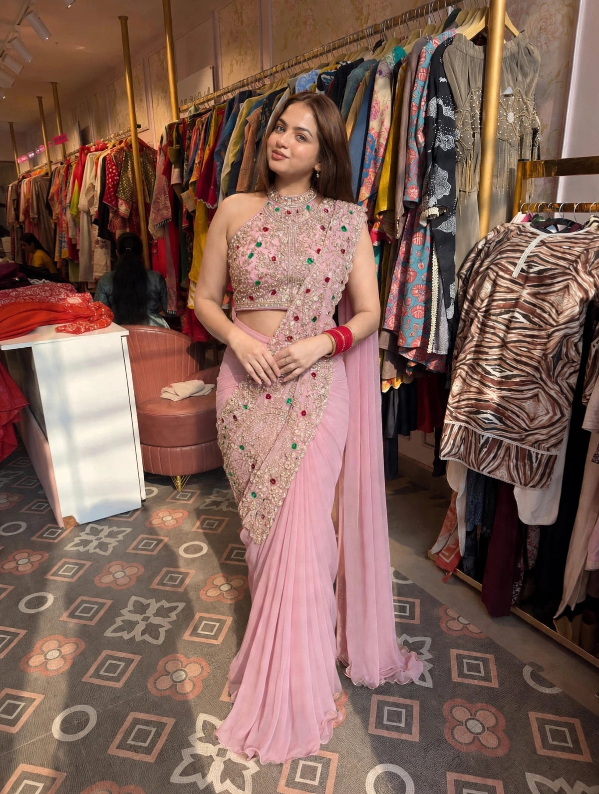 Designer Pre-Draped / Drape Saree