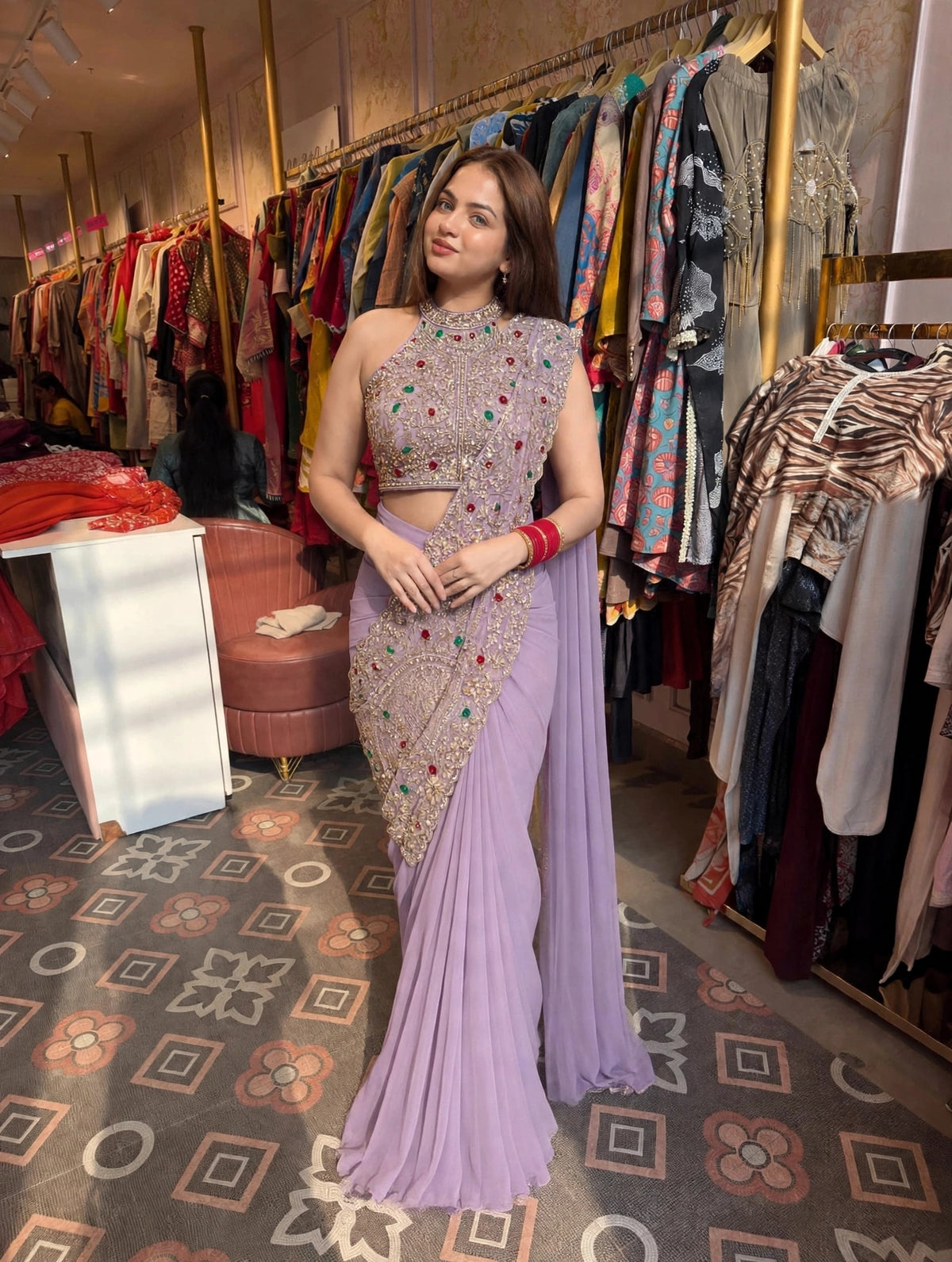 Designer Pre-Draped / Drape Saree