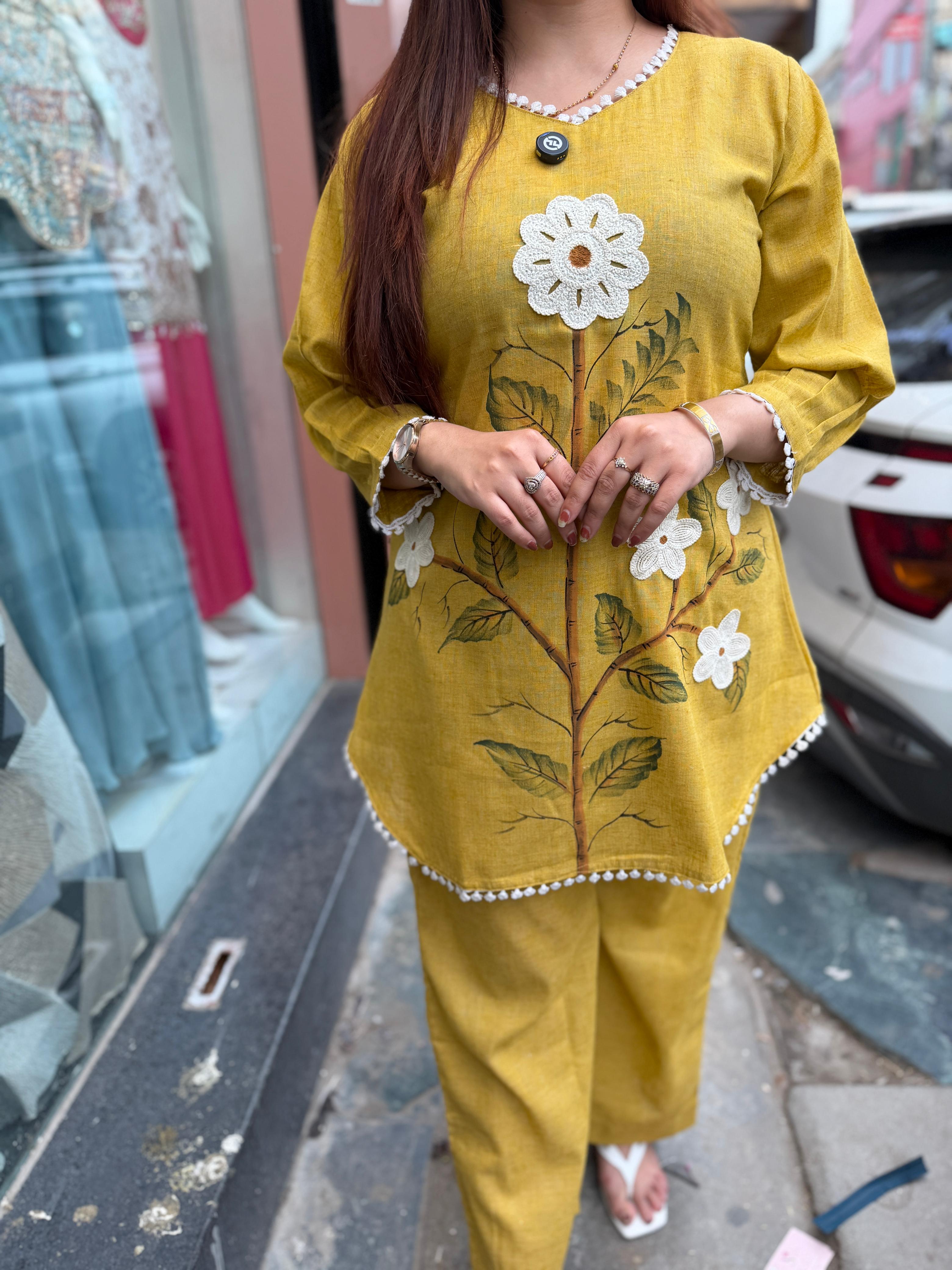Mustard Blossom Co-Ord Set