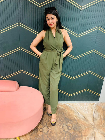 Solids Full leg jumpsuit