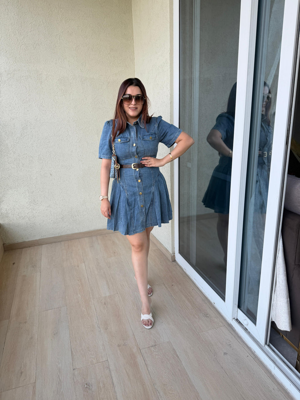 Zeny Chic Denim Dress