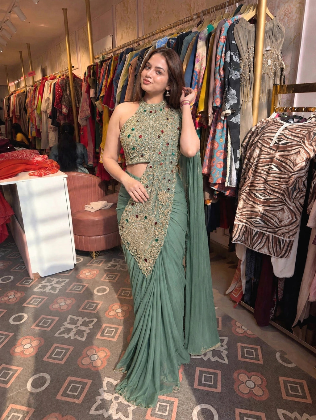 Designer Pre-Draped / Drape Saree