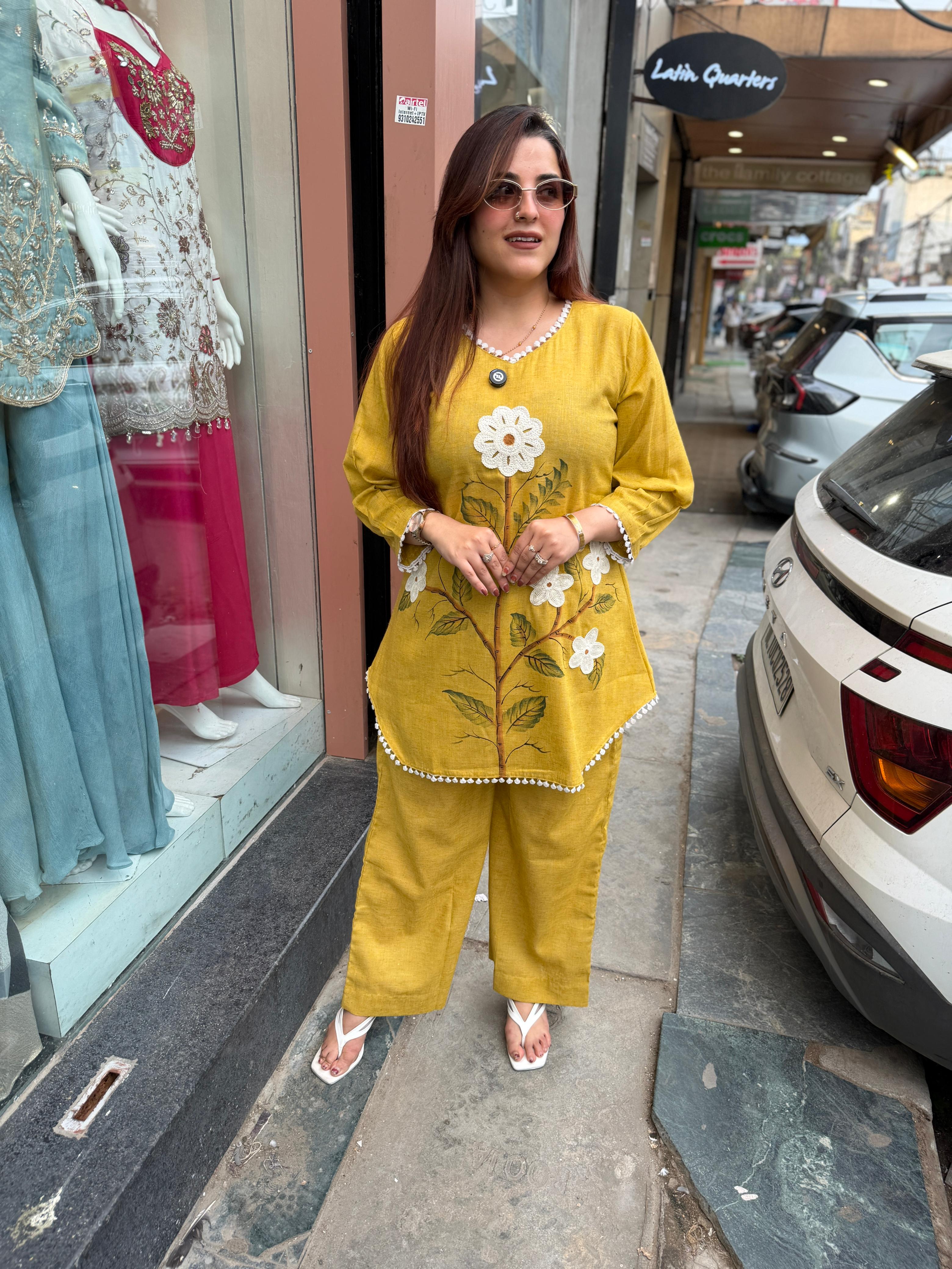 Mustard Blossom Co-Ord Set